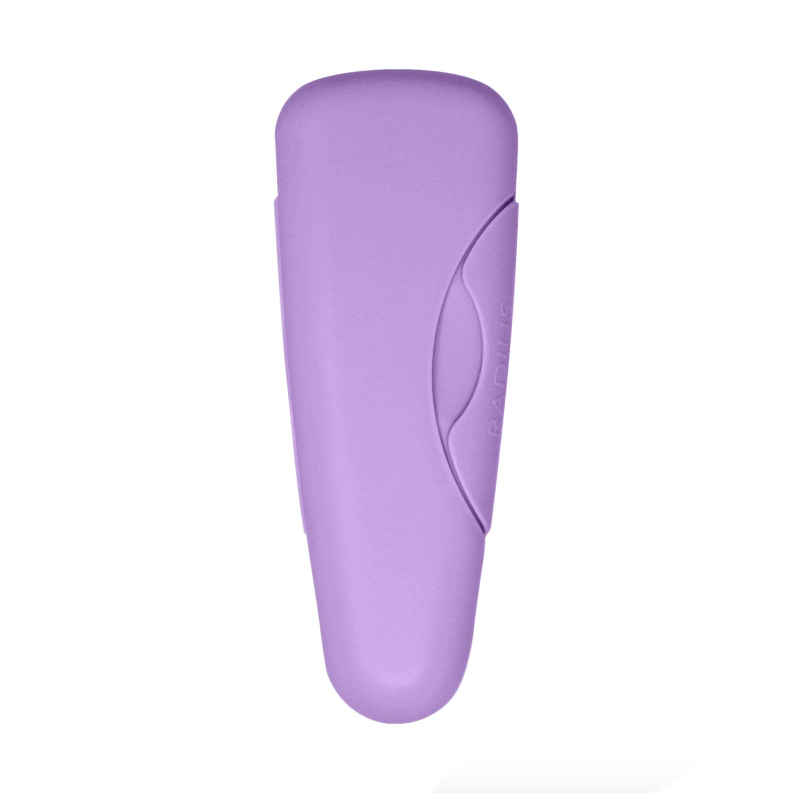RADIUS Razor Travel Case, BPA-Free Recycled Plastic, Portable for Bathroom, School, Home, Camping - Lavender