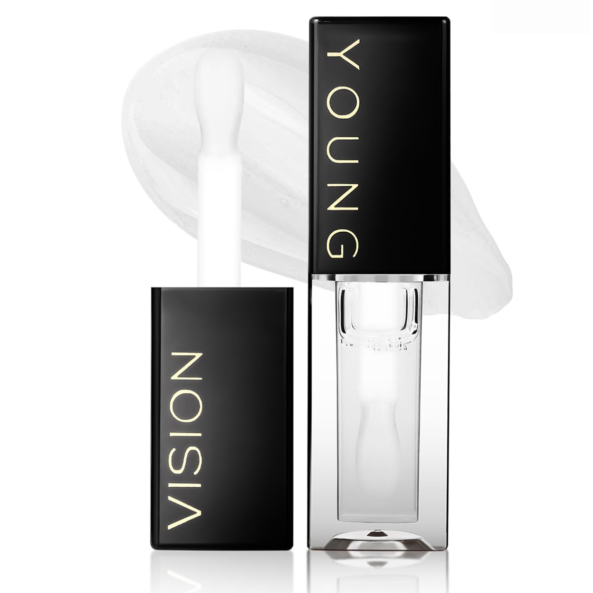 YOUNG VISION Lip Glow Oil, Lip Gloss with Jojoba Seed Oil, Moisturing and Plumping,0.20 fl oz(Pack of 1)