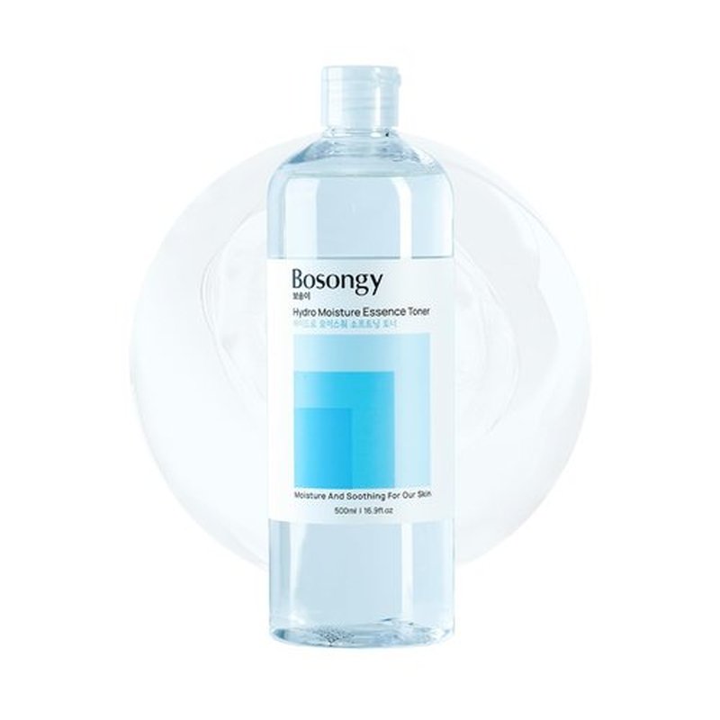 Bosongy Hydro Moisture Essence Toner 500ml(16.9fl.oz.) – Deep Nourishing Facial Toner for Dry & Sensitive Skin, Infused with Hyaluronic Acid, Panthenol &Azelaic Acid Toner Korean Skincare