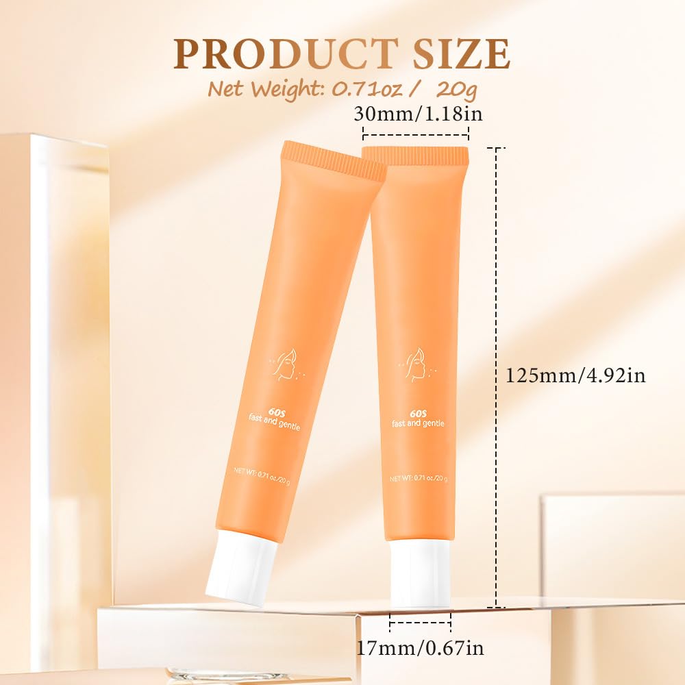 Facial Hair Removal Cream for Women, 2026 New Gentle Face Facial Hair Removal Cream for Women, Effective Hairs Removers for Face Hairs Removing (1, 0.71oz / 20 g)