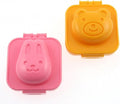 Kotobuki Plastic Egg Mold - Cute Rabbit & Bear Shapes for Fun Cooking | Perfect for Kids