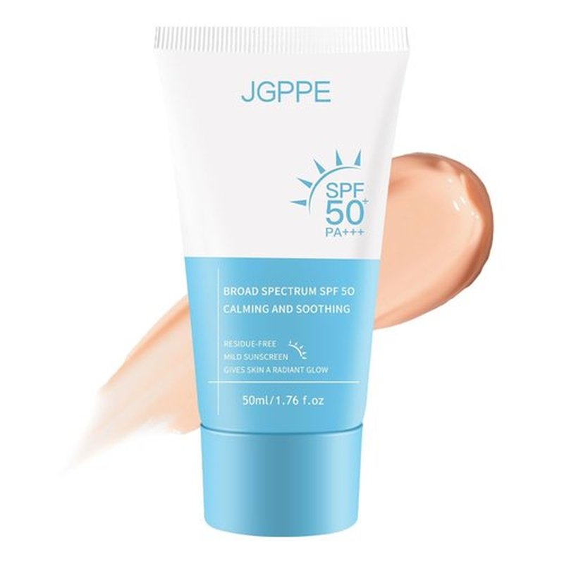 Heartleaf Korean Sunscreen - SPF 50+ Silky Moisture Tinted Sun Essence | Lightweight, Non-Greasy, 50ml