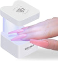 modelones Mini UV Light for Gel Nails, UV Nail Lamp, Nail Light with 2 Timers for Fast Curing Gel Polish Nails Extension, Portable LED USB Flash Cure Lamp for Travel