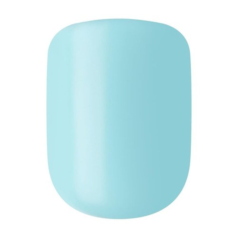 KISS imPRESS Press-On Manicure - Mint To Be Gel Nail Kit with PureFit Technology | Short Length, Polish-Free