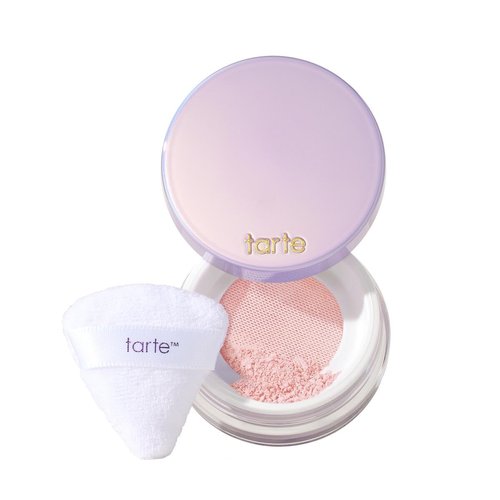 Tarte Creaseless Setting Powder - Lightweight, Oil-Absorbing Loose Face Powder for Longwear Finish | Vegan & Cruelty-Free