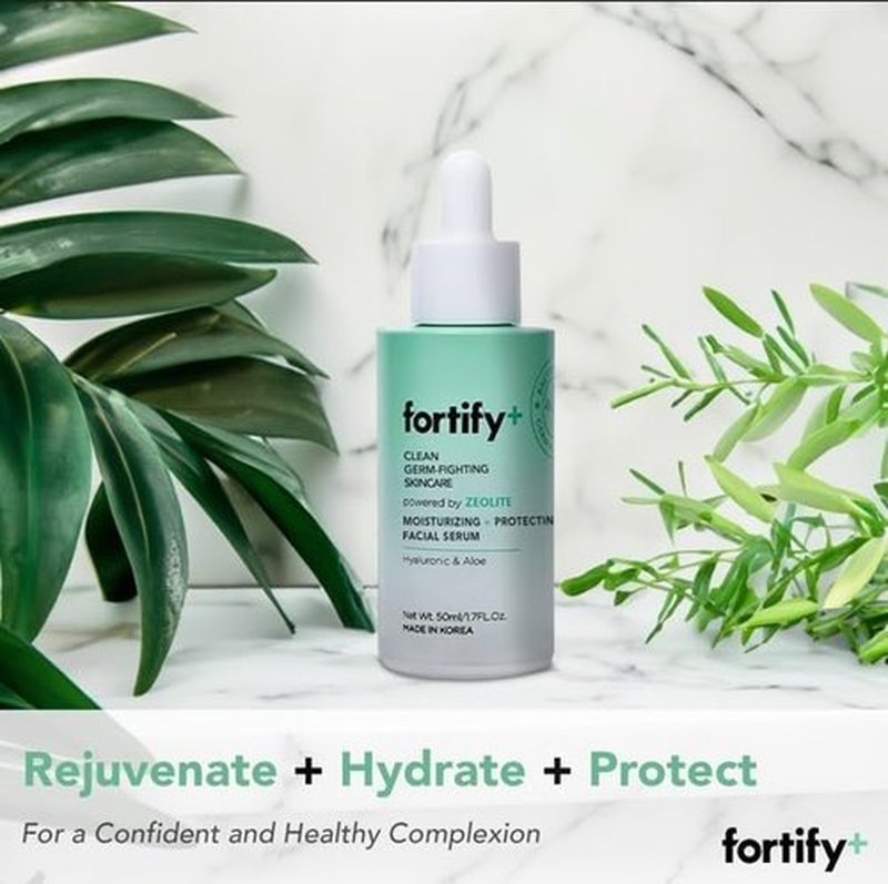 Fortify Skincare Hyaluronic Acid Serum for Face with Collagen – 3-in-1: Detox, Treat, Boost – Hydrating, Firming, Anti-Aging Serum – Dermatologist Tested Korean Skin Care – Clean Beauty – 1.69 Oz