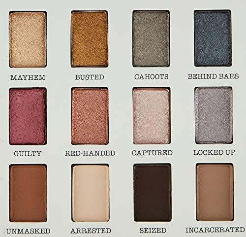 theBalm Foiled Again Eye Shadow Palette, Long-Lasting, Pigmented Matte, Supernatural Shine, Wet or Dry Formulas, Reflective Finishes, Multi-Color 0.34 oz