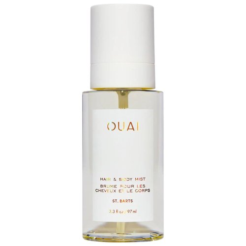 OUAI St. Barts Hair and Body Mist - Tropical-Scented Hair Perfume & Body Spray - 3.3 Fl Oz with Dragonfruit & Musk