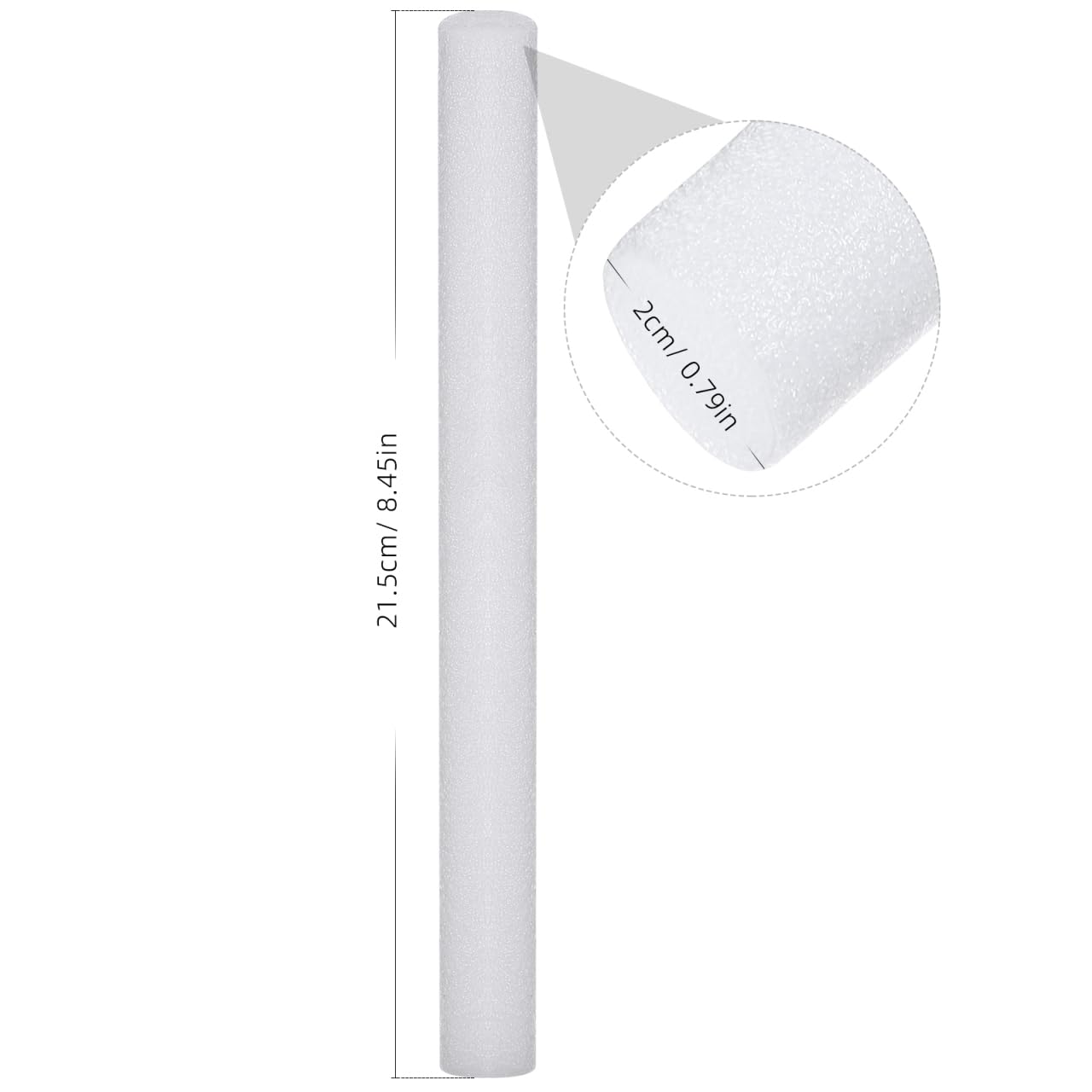 Ciieeo Slipcover Grips Sofa Gap Filler Foam Rods 14 Pack Flexible Couch Cover Sticks for Tuck-in Support Furniture Cover Fit and Cushion Protection 8.46 X 0.78 X 0.78 in