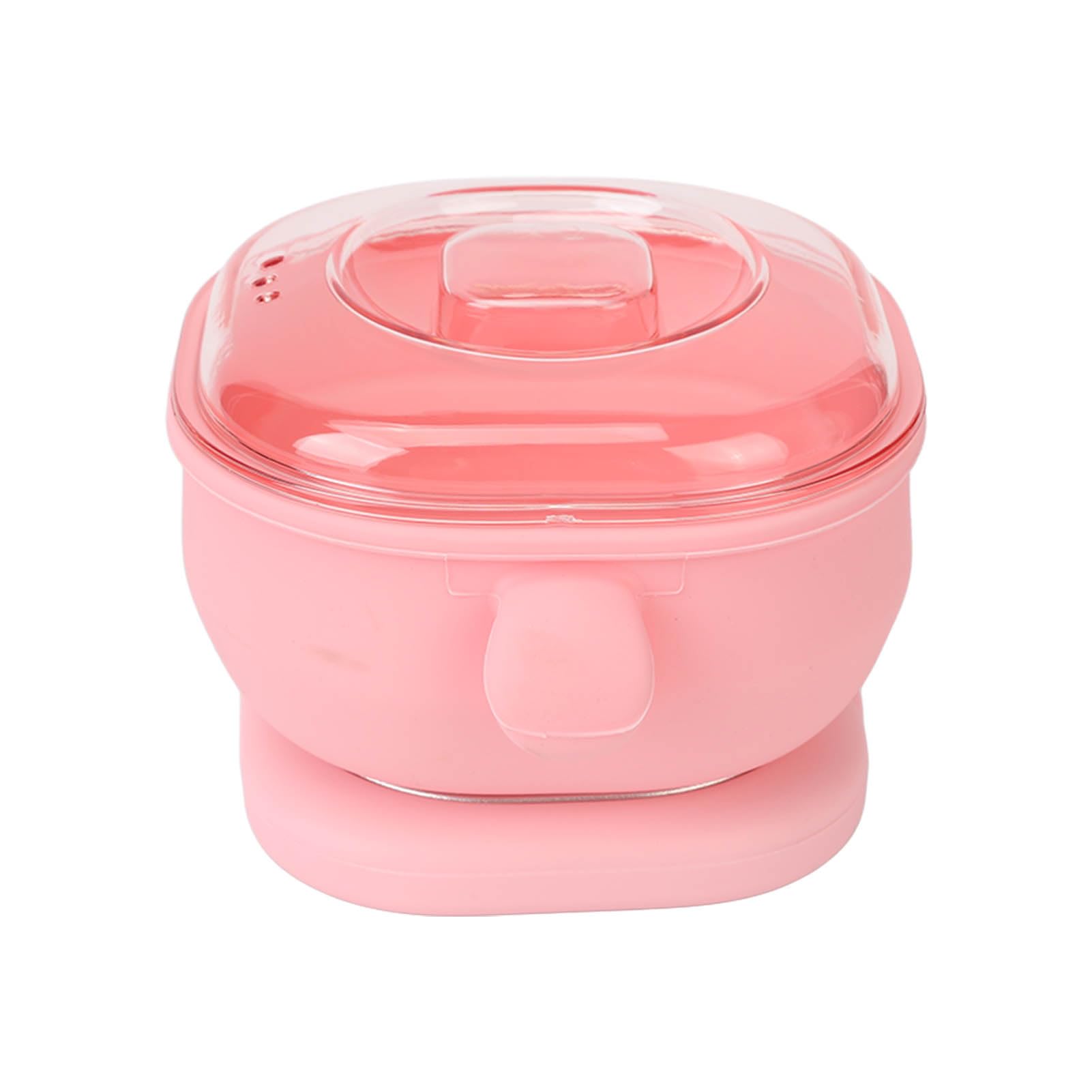 Wax Heater, US Plug 110-120V 100W Electric Hot Wax Warmer Machine, 400ml Silicone Silicone Pot Liner Melting Waxer for Hair Removal