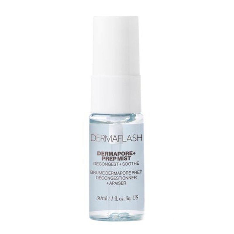 DERMAFLASH DERMAPORE+ Prep Face Mist, Mineral Facial Cleanser & Pore Minimizer for Face, 30ml
