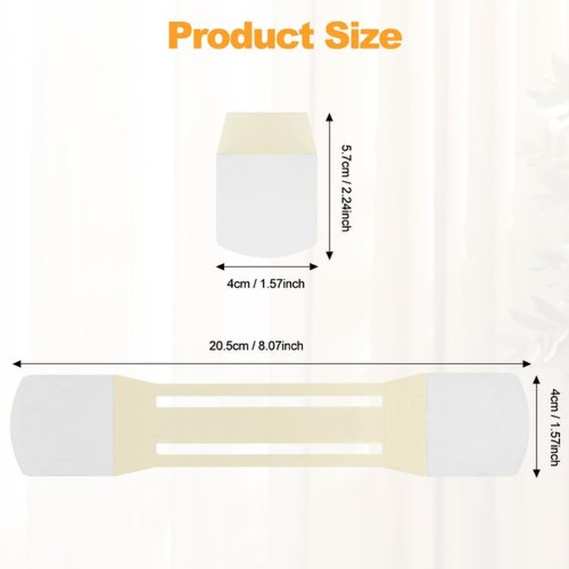 Snifflink Invisible Neck Lift Tape for Women - Instant Neck Tape Lifting Invisible for Turkey Neck & Double Chin - Waterproof Neck Tightening and Lifting Strips for Sagging Skin (Clear, 20 Pcs)