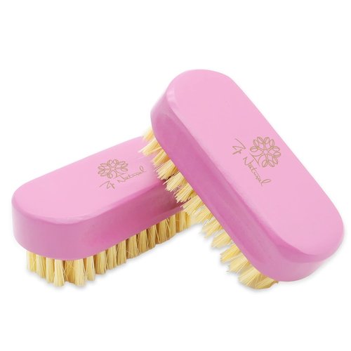 Nail Brush For Cleaning Fingernails - ZP Natural 2 Pack Wooden Cleaning Nail Scrub Brush, Versatile Fingernail Brush - Natural Materials Do Not Hurt The Hands Can Be Naturally Degradable