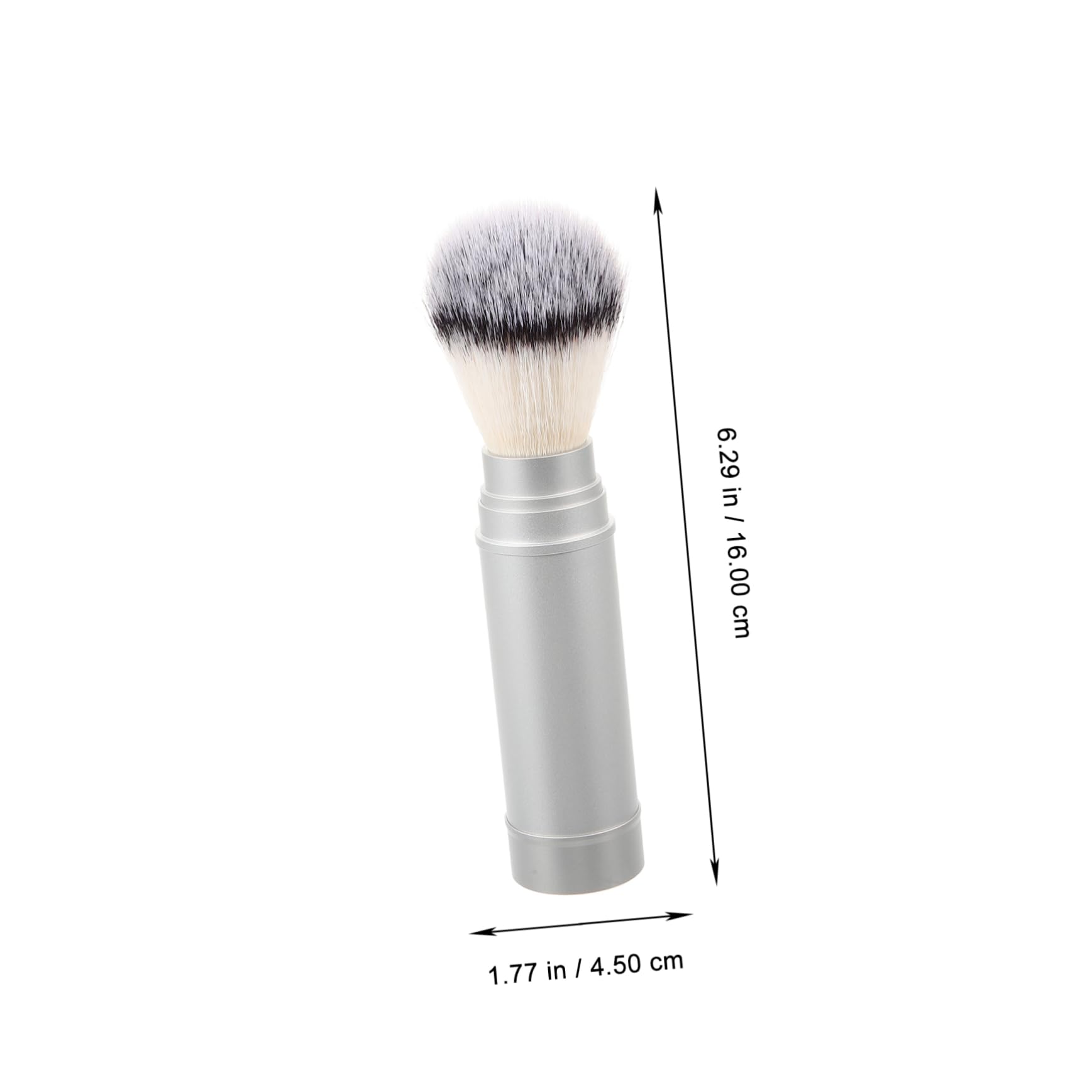 BIUDECO Shaving Brush Mens Shaving Brush Travel Size for Beard Grooming Soft Nylon Bristles for Lathering Soap Portable Shave for Home Salon and Travel Use