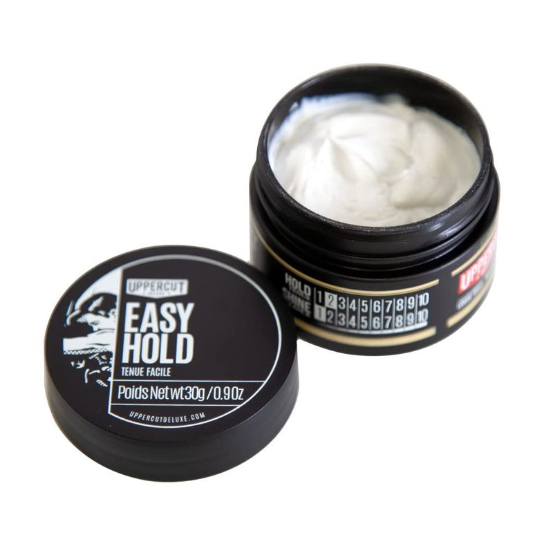 Uppercut Deluxe Pomade - Easy Hold Matte Finish Hair Cream | 0.9oz | Natural Texture & Volume