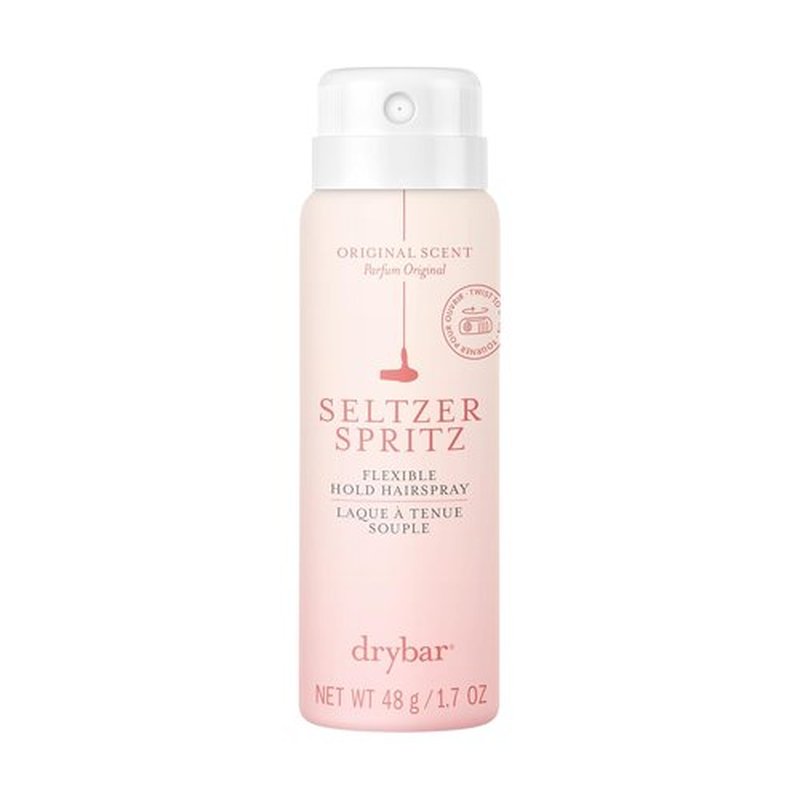 Drybar Seltzer Spritz Flexible Hold Hairspray - 8-Hour Hold with Touchable Finish, Ultrafine Mist, Vegan & Cruelty-Free