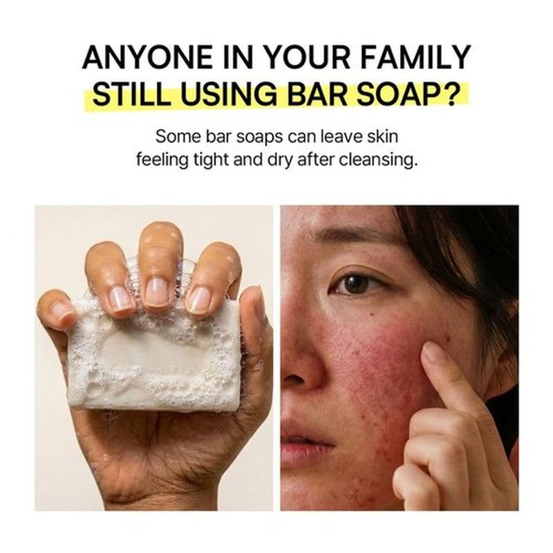 ROUND LAB 1025 Dokdo Cleanser - Low pH Facial Cleanser for Sensitive Skin | 5.07 Fl Oz Hydrating Face Wash