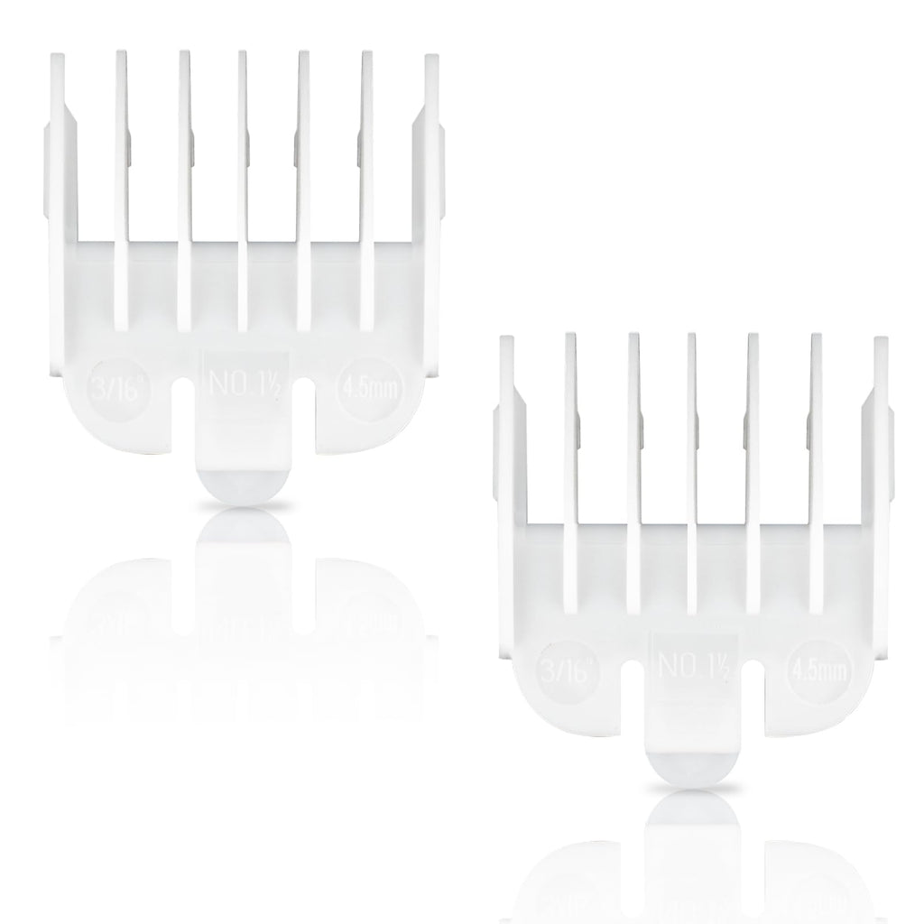 3/16" Replacement for Wahl Attachment Clipper Guide Replacement Guard 4.5 mm #1.5#1-1/2 （2 pack）