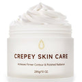 GUDE GUDE Crepe Firming Body Cream, Extra Large Size Body Skin Cream Lotion for Aging Crepe Skin Improve Natural Elastin with Collagen Production for Neck Arms Leg Deeply Moisturizer Cream, 10 oz