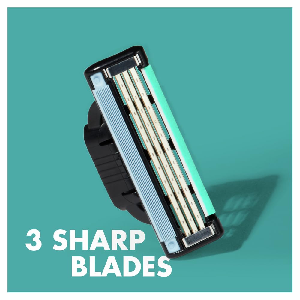 Gillette Mach3 Men's Razor Blades, Pack of 20 Refill Blades
