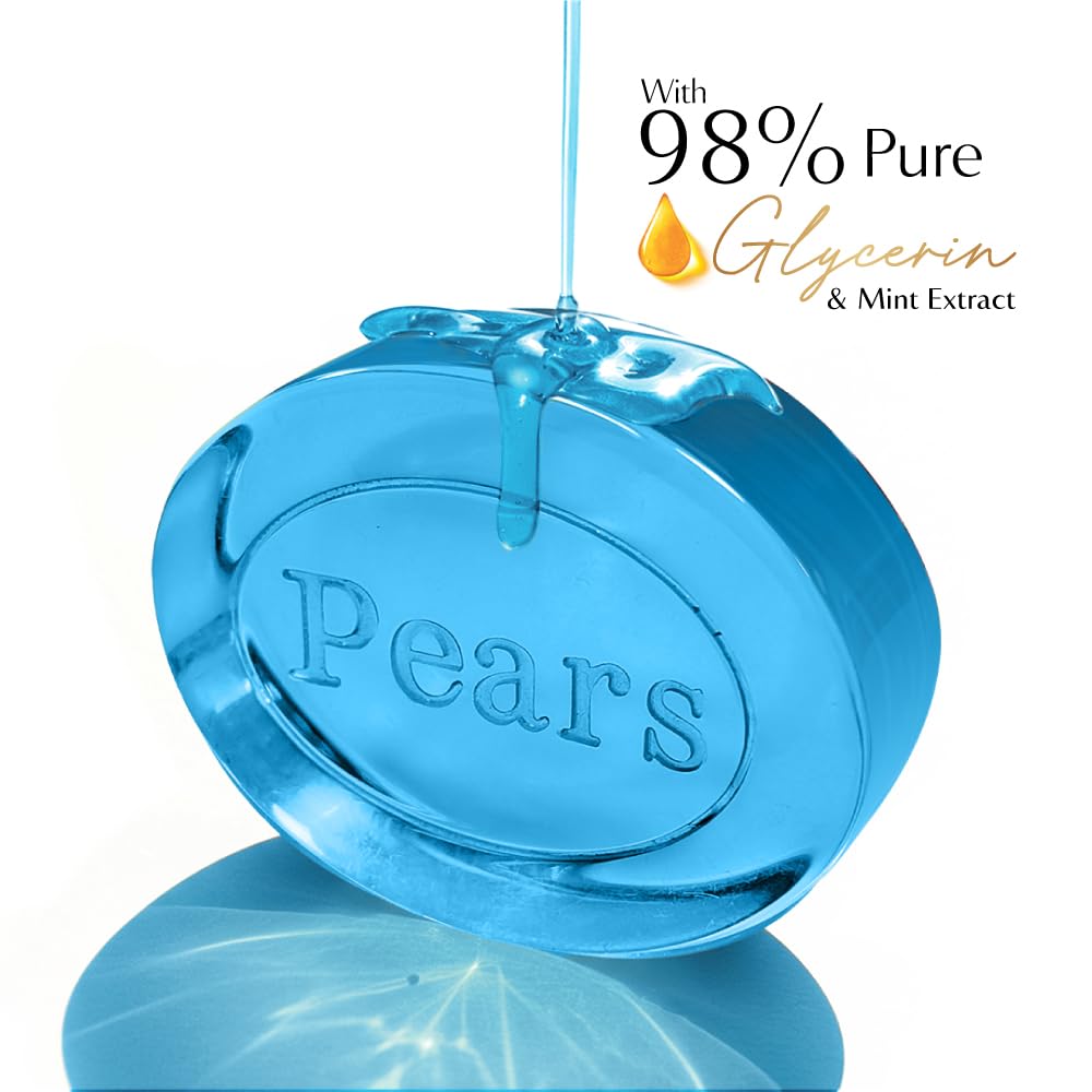 Pears Soft and Fresh Bathing Bar, 125g (Buy 3 Get 1 Free)