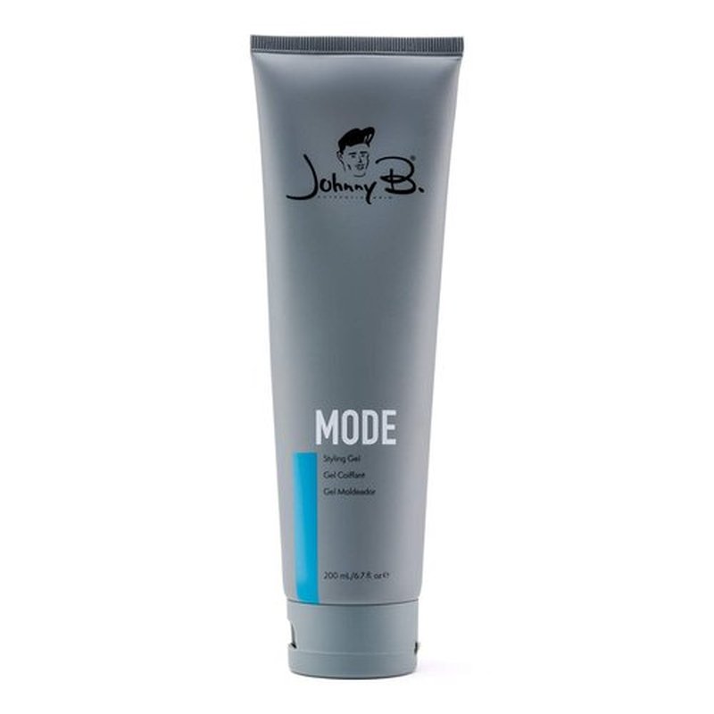 Johnny B. Professional Hair Styling Gel - Long Lasting, Alcohol-Free, No-Flake Formula, 8 oz
