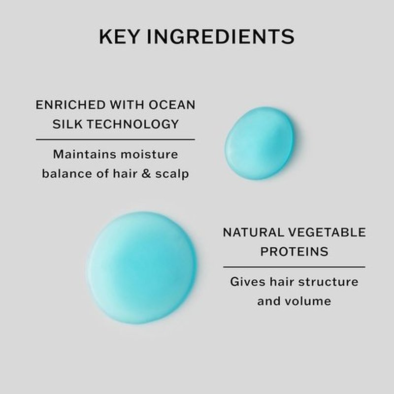 SACHAJUAN Ocean Mist Volume Shampoo and Conditioner Set - Lightweight Hydration with Ocean Silk Technology & Vegetable Proteins