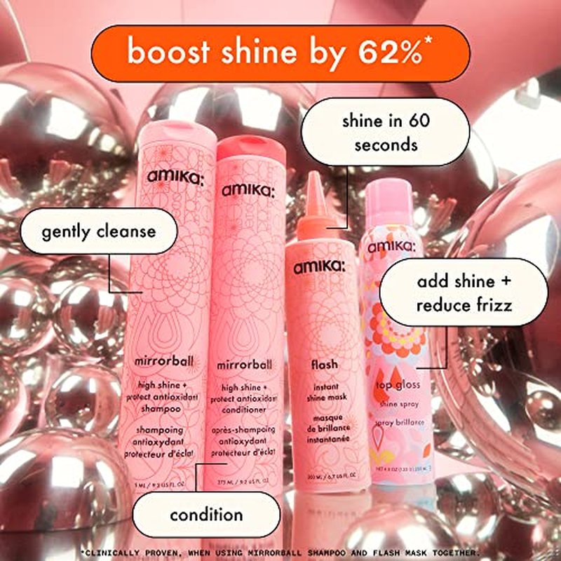 Mirrorball High Shine + Protect Antioxidant Conditioner, 275ml | amika