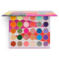 Juvia's Place Culture Palette - 30 Pigmented Eye Shadows in Yellow, Green, Pink, Purple & Orange