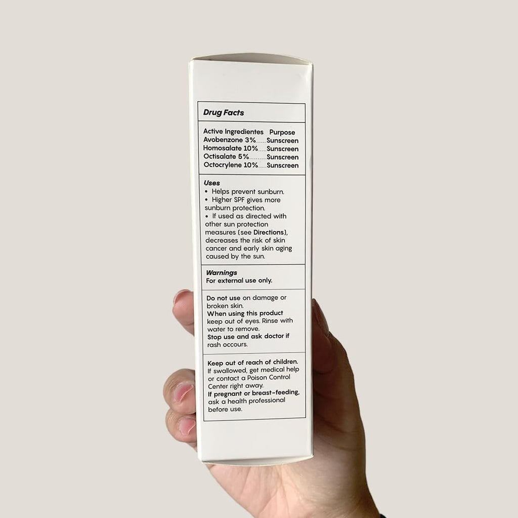 JESS BEAUTY | Let It Sun SPF 50 Gel Sunscreen | Lightweight Invisible Face Sunscreen with Green Tea, Aloe Vera & Squalane | Broad Spectrum UV Protection with No White Cast 1.7 fl oz