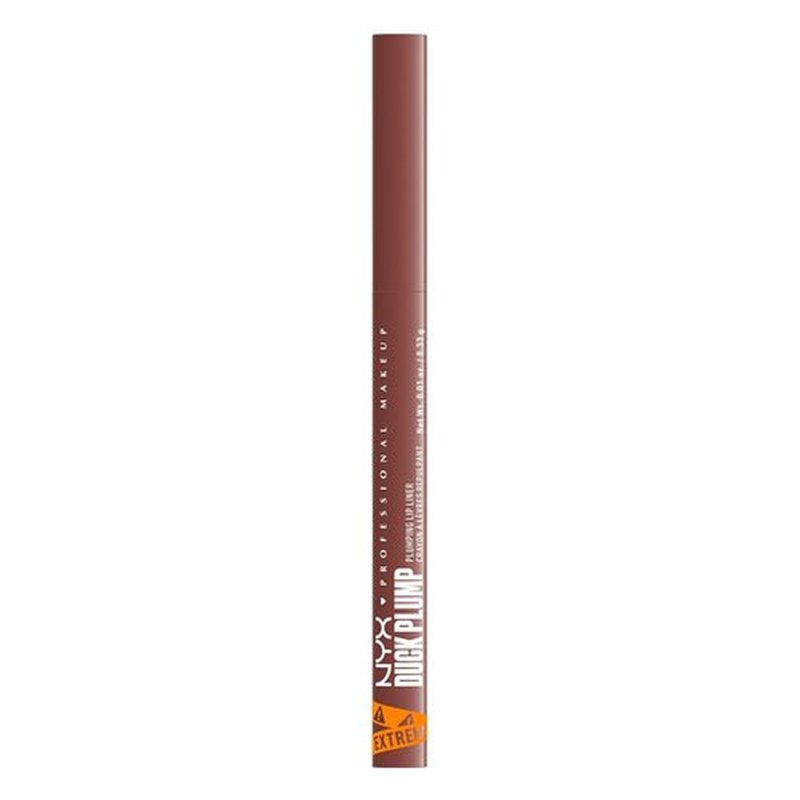 NYX Professional Makeup Duck Plump Lip Liner - Matte Pencil for 10HR Wear in Nude Flip