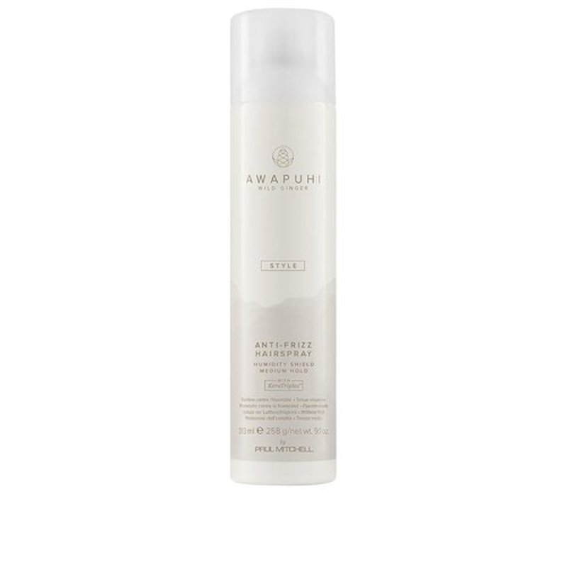 Paul Mitchell Awapuhi Wild Ginger Anti-Frizz Hairspray - Humidity Shield, Medium Hold, 9.1 oz.