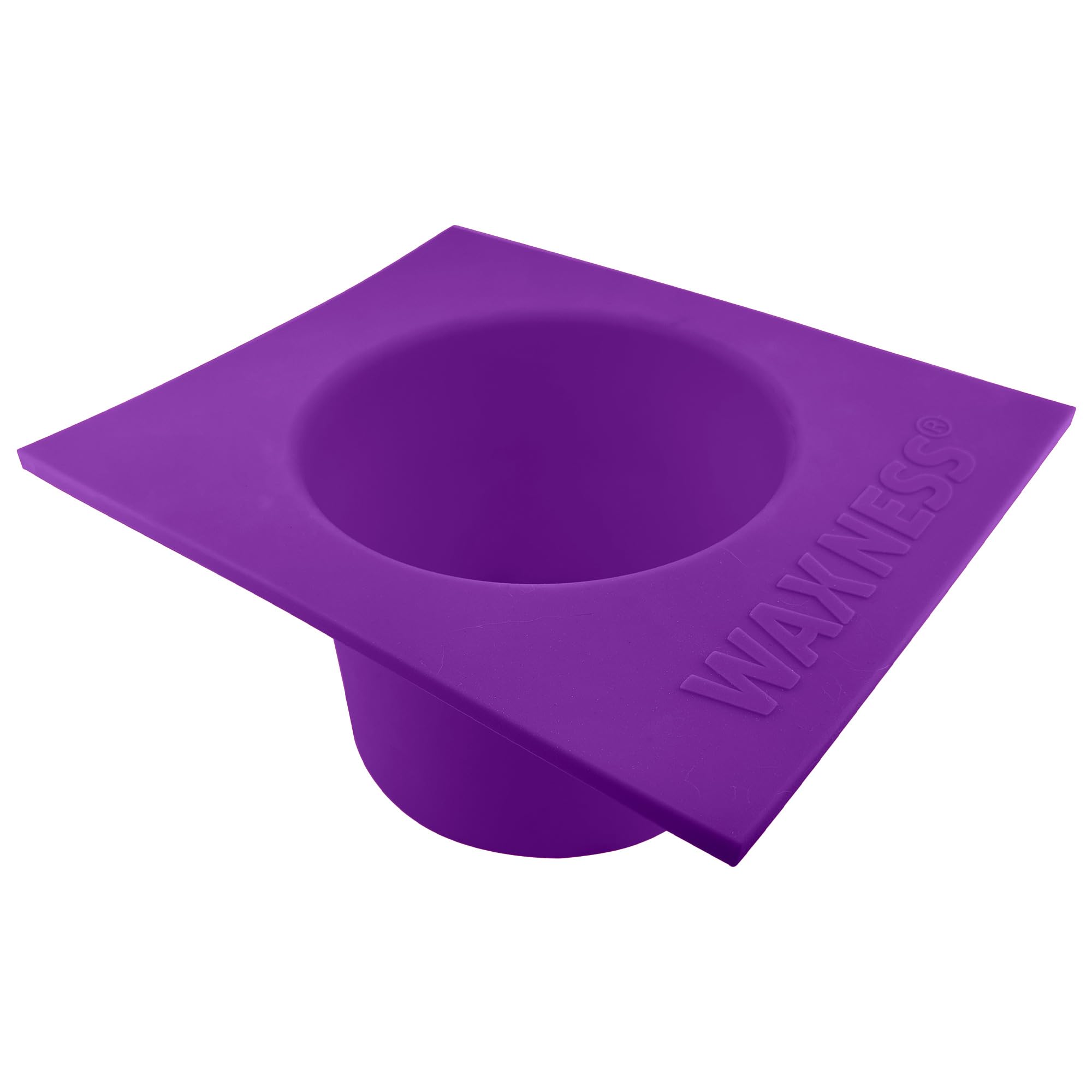 Waxness Non-Stick Silicone Bowl Insert for Wax Warmers – Purple, Fits 5.5 lb Warmers, Easy Clean Flexible Wax Pot Liner for Professional Use.