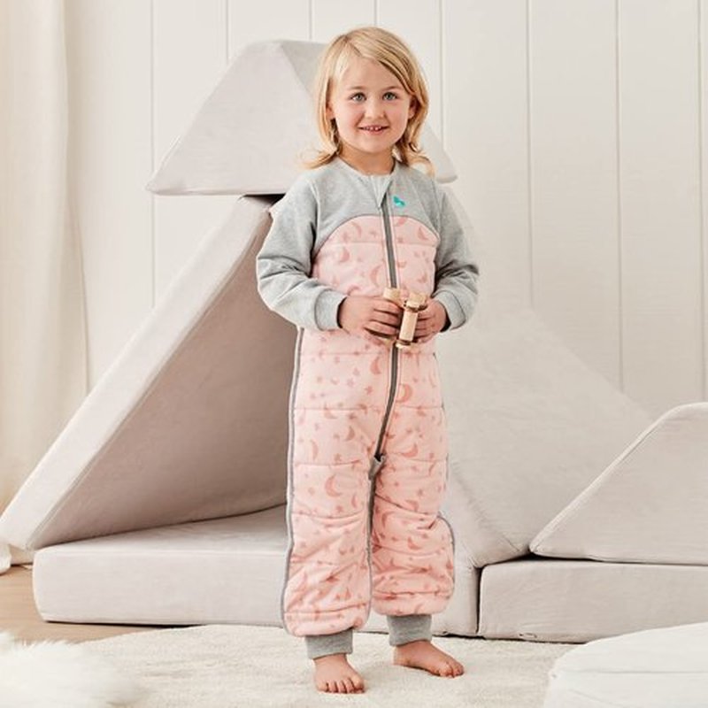 Love To Dream Warm Baby Sleep Suit - Super Soft Temp Regulating Sleeping Sack | 2.5TOG, Pink (6-12 Mo)