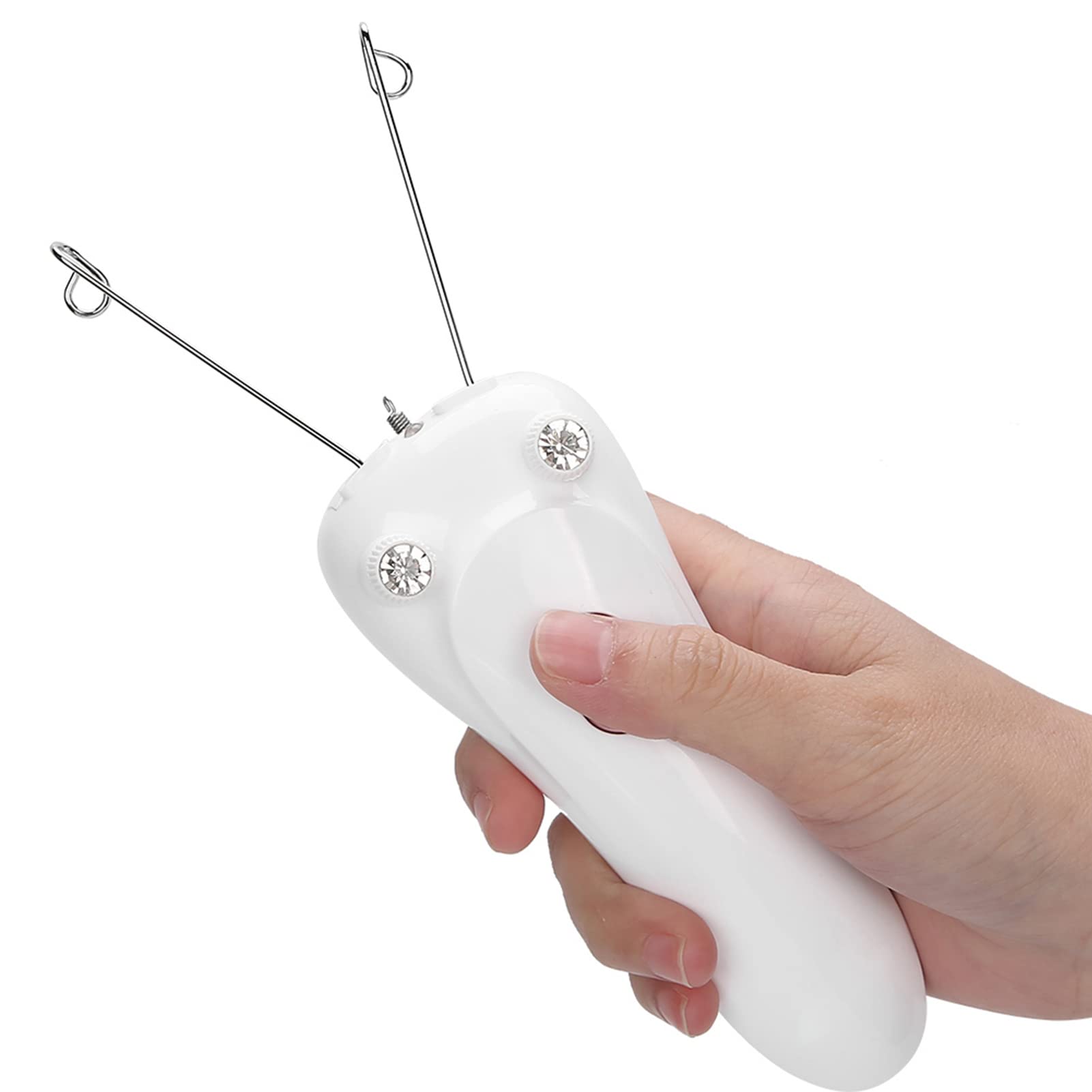 Threading Hair Removal, Hair Removal Device, Electric Threading Epilator USB Hair Remover for & Body Hair Removal with Cotton Thread Roll (Pinks)