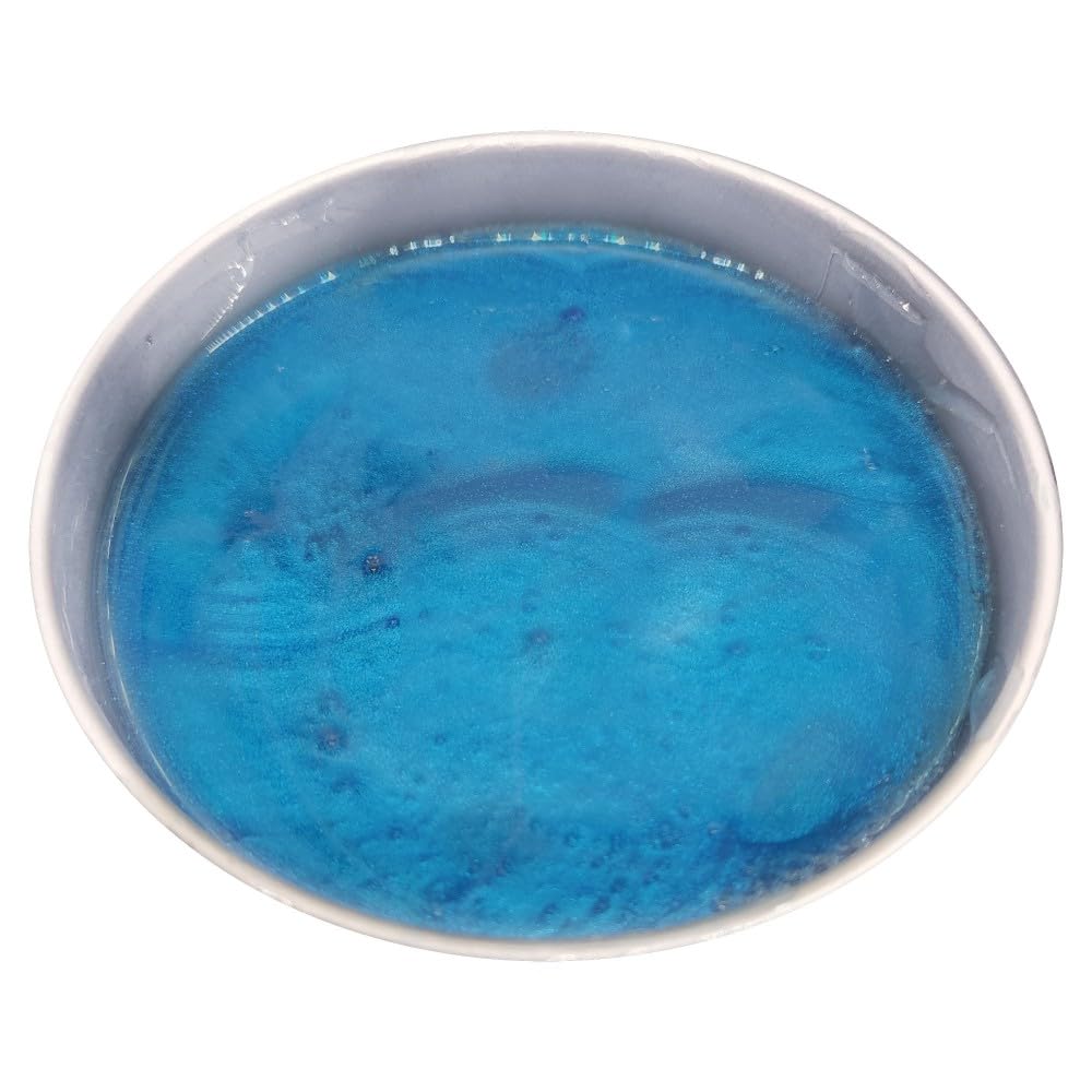Waxness Neon Series Blue Hard Wax Beads Bulk 22 lb (10 kg) – Rosin-Free Stripless Hard Wax with Creamy Gel Texture and High Visibility, Salon Use – Made in Italy