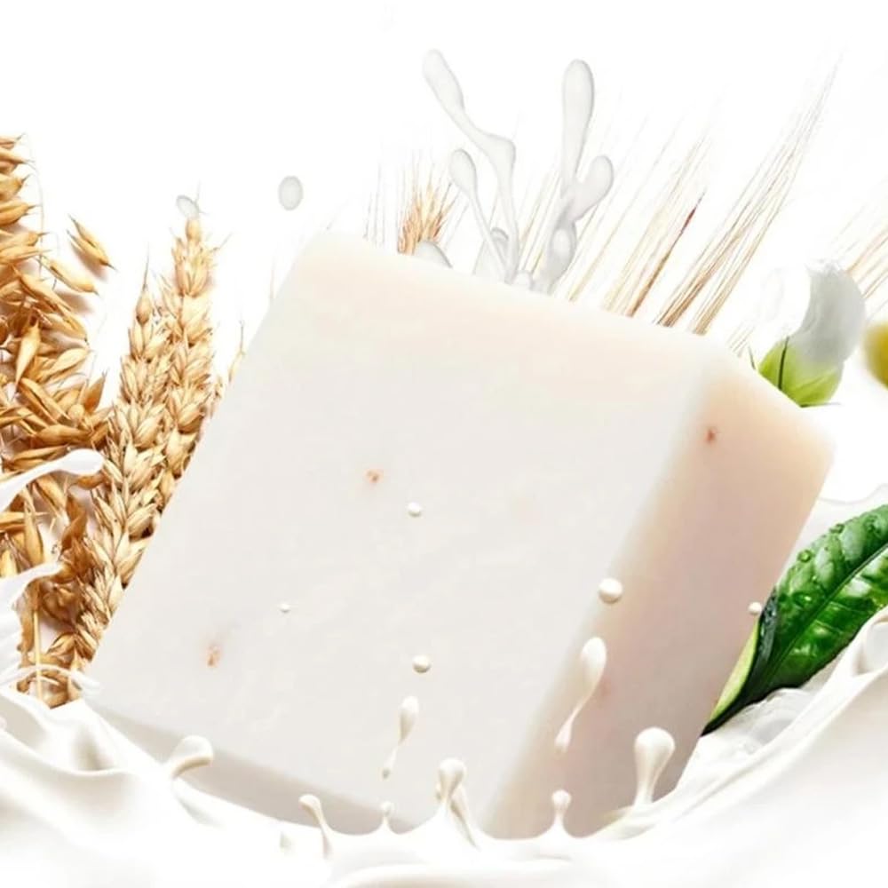 Maruomiki 5 PCS of Thai Rice Soap 65g Original Bath Soap Handmade Soap 10 Pieces Cold Process Soap Rice Milk Soap Facial Soap Gift Soap (5PCS)