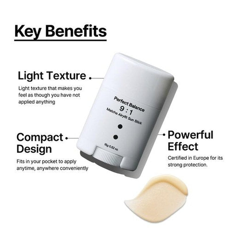 B:Lab Matcha Airyfit Sun Stick 15g