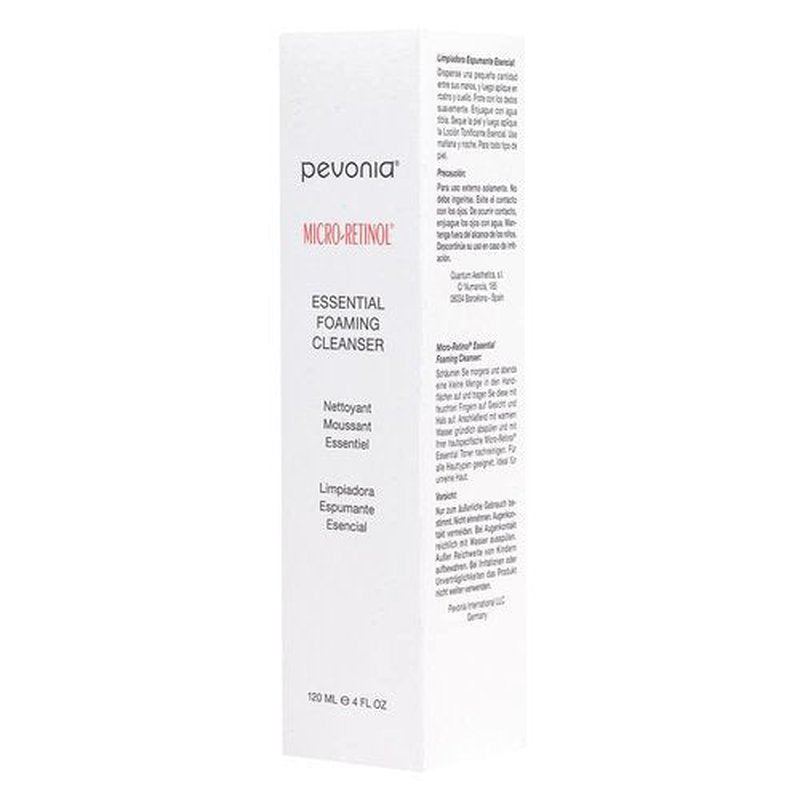 Pevonia Micro-Retinol Foaming Cleanser - Anti-Aging Formula | 4 Fl Oz for Radiant Skin