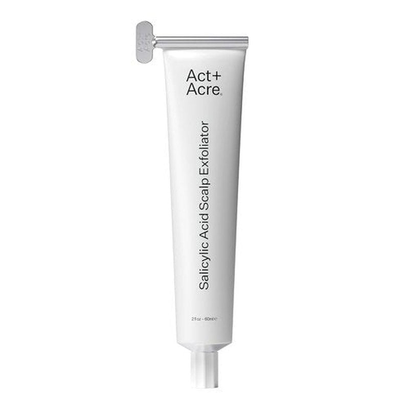 Act+ Acre Cold Processed Salicylic Acid Exfoliator - Balance & Soothe Scalp Build-Up | Vegan, 2 Fl Oz