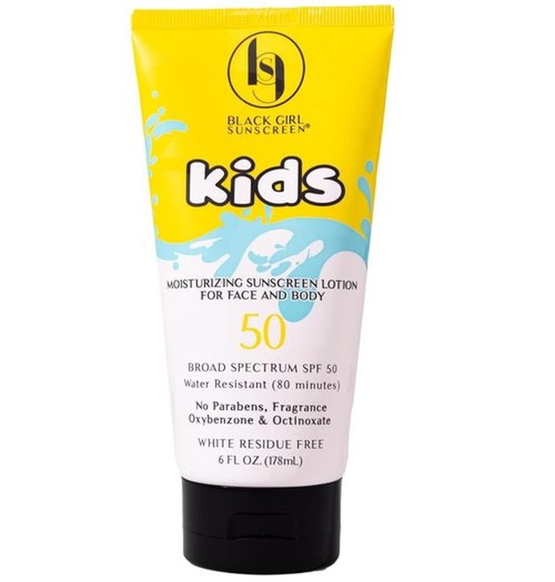 Black Girl Sunscreen | Kids SPF 50 Lotion - Water-Resistant Sun Protection for Melanin-Rich Skin - 6 fl oz