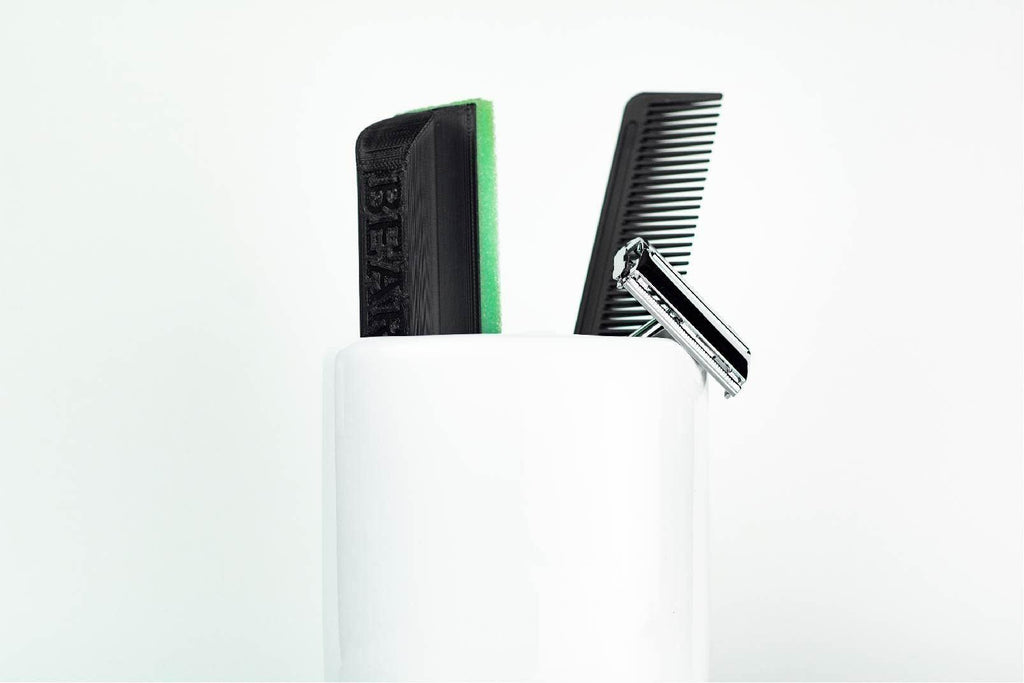 Mat's Beard Bar® - (V1.0) - Made in USA - Clean Up Beard Trimmings from Sinks and Countertops After Shaving - Best Gifts For Men