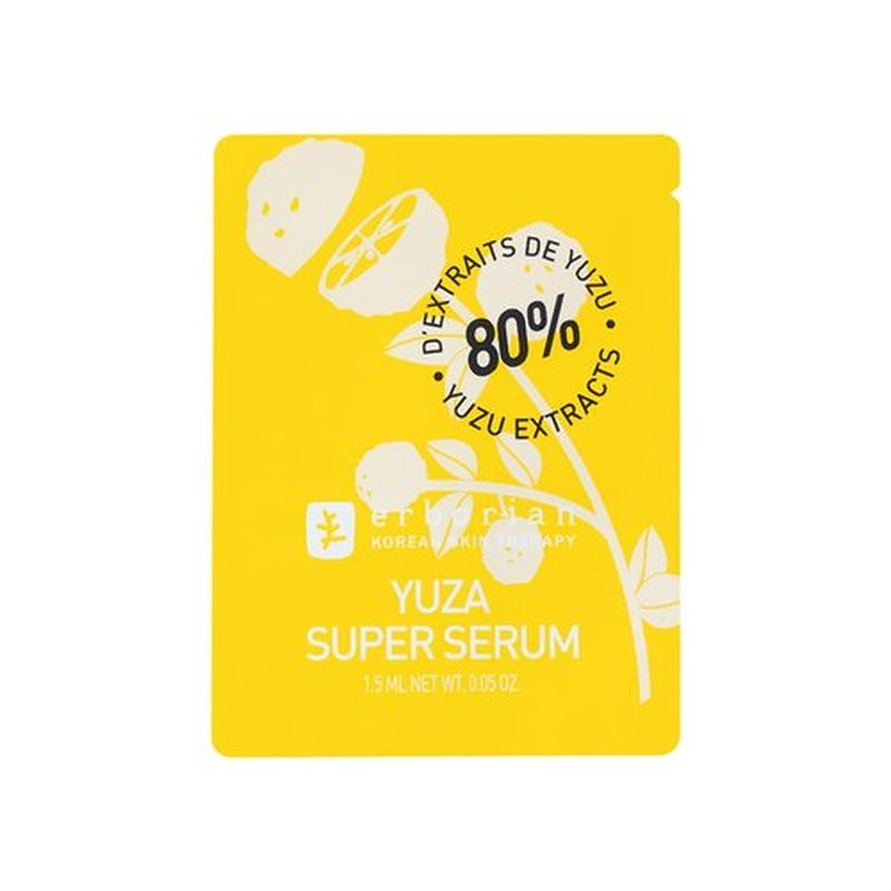Erborian Yuza Super Serum - Radiant & Toned Skin with Yuzu Extract & Vitamin C | 1 fl oz