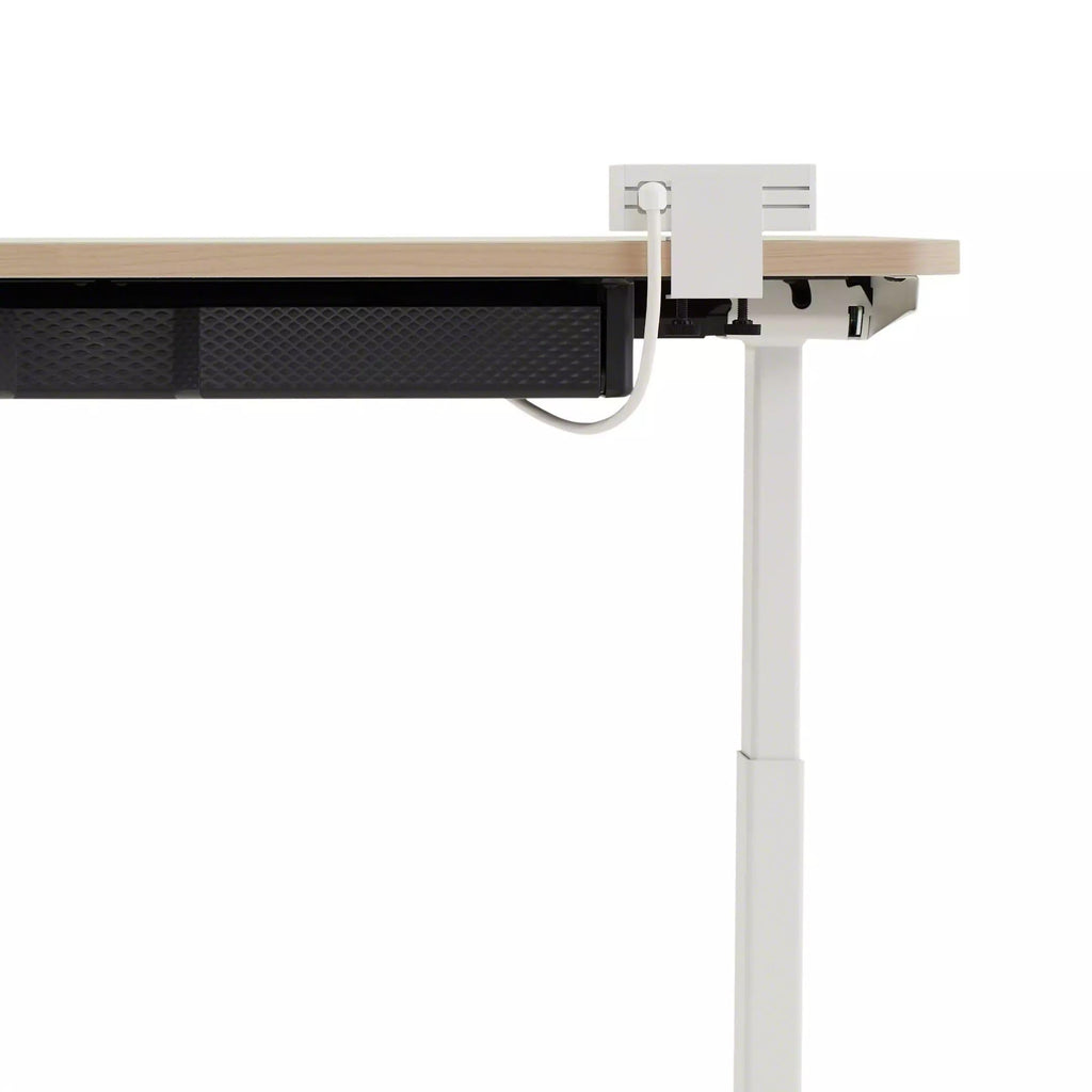 Steelcase Universal Cable Management Kit - for Office Desk - Desk Cord Organizer - Cable Management & Cord Hider - Wire Solution - Powerstrip Sold Separately - Large