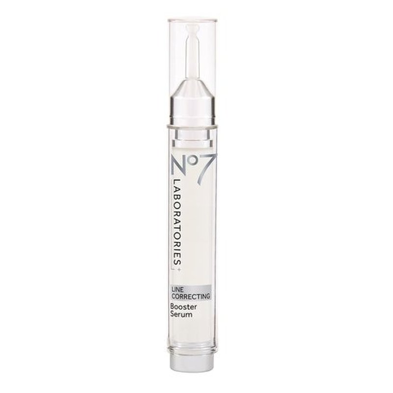 No7 Laboratories Line Correcting Booster Serum - Collagen Peptide Formula for Fine Lines & Wrinkles - 15 ml
