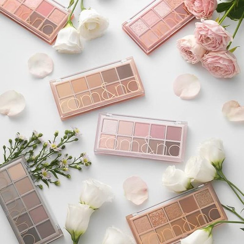 Rom&nd Better Than Palette - 10 Shades Eye Makeup Palette | Matte & Shimmer, Long-Lasting, High Pigment