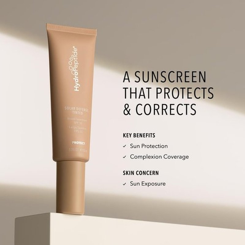 HydroPeptide Tinted Moisturizer with SPF 30 - Antioxidant Protection for Radiant Skin | 1.7 Ounce