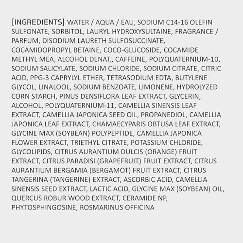 LONGTAKE Sandalwood Intensive Hair Perfume Clarifying Shampoo 10.1 Fl Oz, 300MLㅣVolumizingㅣAnti-frizzㅣImproves softnessㅣFor All Types