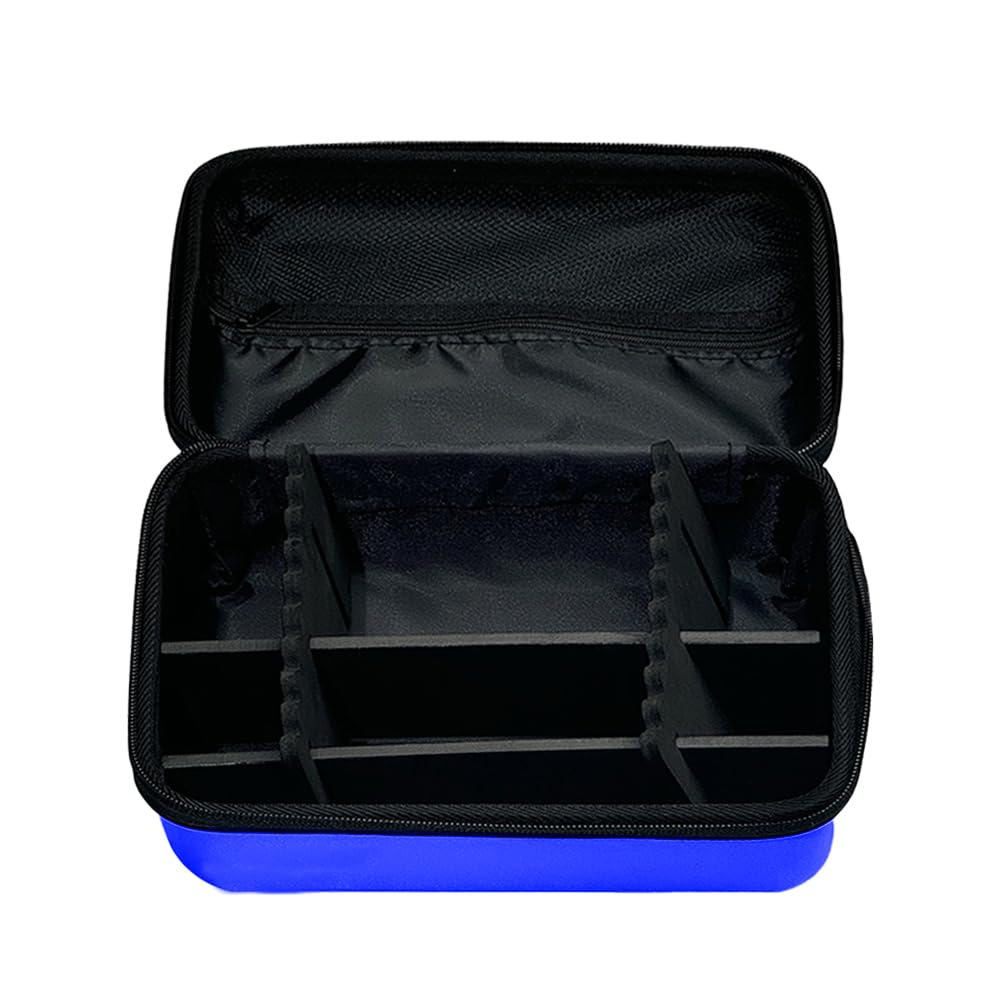 Skull Shaver Deluxe travel case; Spacious and sturdy; best accessory for travel (blue)