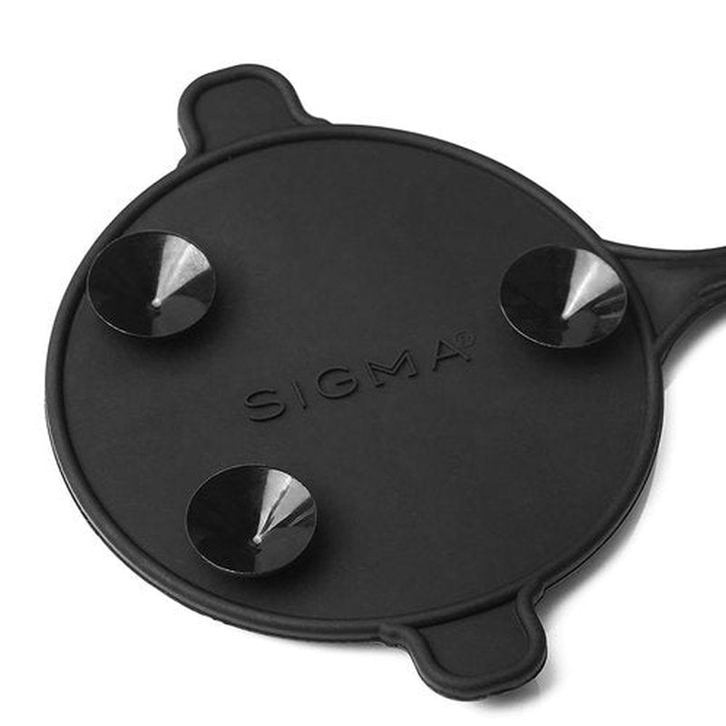 Sigma Beauty - Palmat® Makeup Brush Cleaner - Travel-Friendly & Palm-Sized - Sleek Black Design